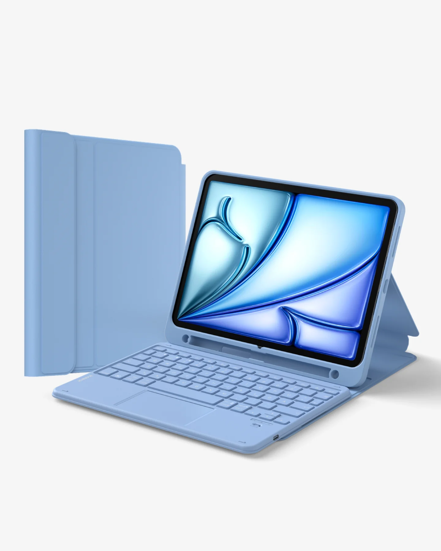 Abnehmbar Tastatur für iPad 11" A16 (2025), iPad Air 11" M4/M3/M2 (2026/2025/2024), iPad Air 10.9" 5/4, iPad Pro 11" 4/3/2/1, KB002 - Image 29