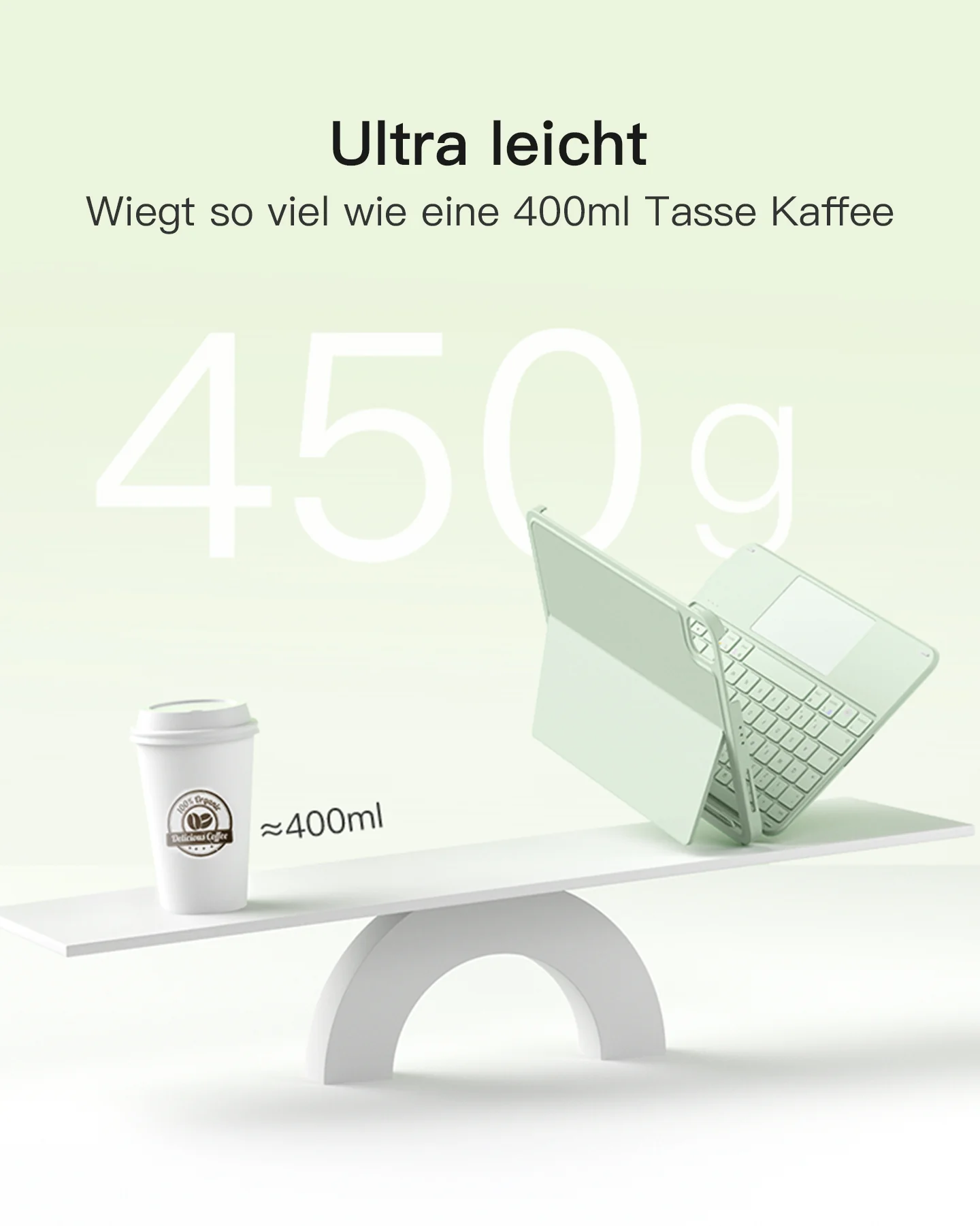 Ultraleicht Tastatur für iPad 11" (A16 2025), iPad 10, iPad Air 11" M4/M3/M2 (2026/2025/2024), iPad Air 5/4, iPad Pro 11" 4/3/2/1, QWERTZ, Acetouch, KB04122 - Image 33