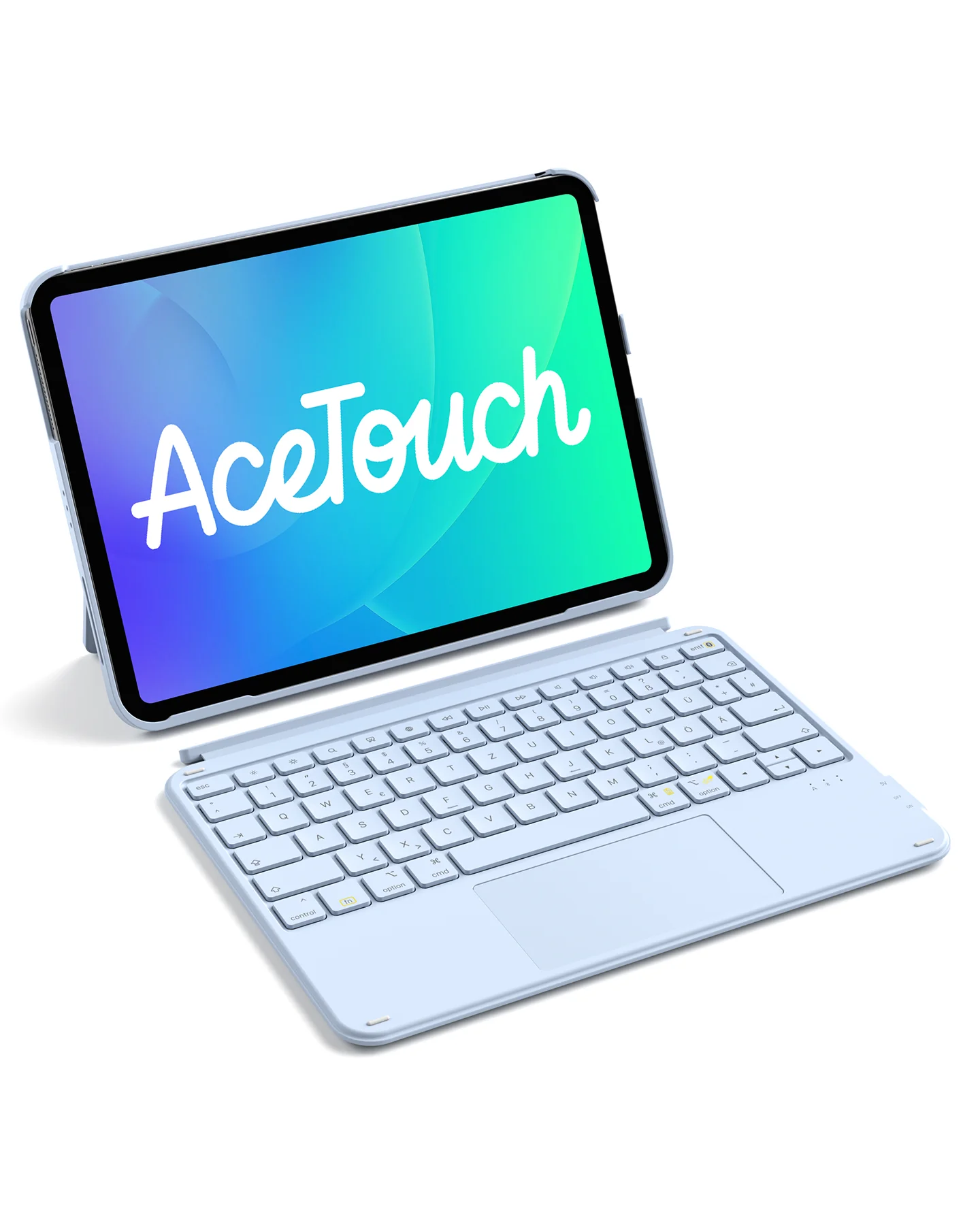 Ultraleicht Tastatur für iPad 11" (A16 2025), iPad 10, iPad Air 11" M4/M3/M2 (2026/2025/2024), iPad Air 5/4, iPad Pro 11" 4/3/2/1, QWERTZ, Acetouch, KB04122 - Image 9