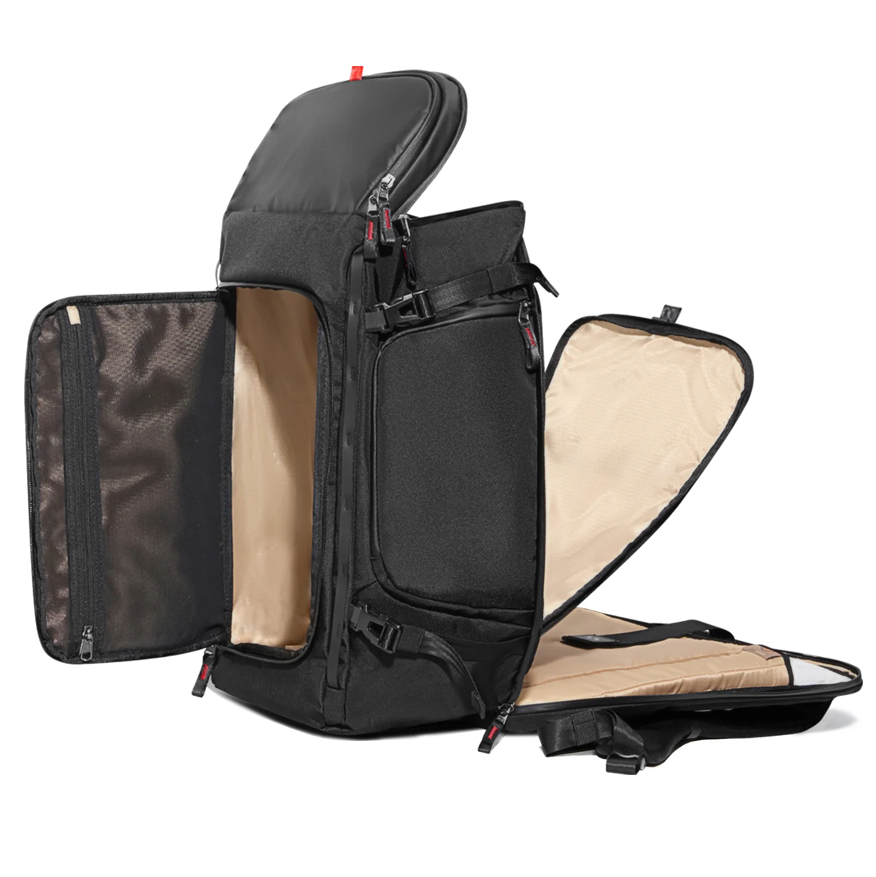 Handgepäck Rucksack 40L, TSA Freundlich Groß Reiserucksack Spritzwassergeschützt Travel Backpack für 17 Zoll Laptop, BPX31 - Image 2