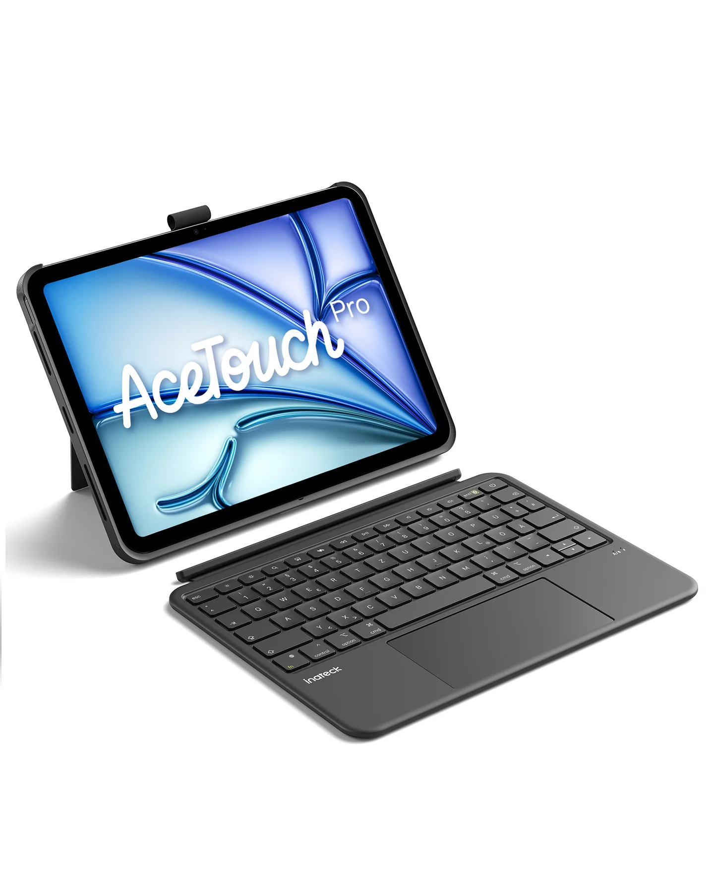 Inateck Abnehmbar Hülle mit Tastatur für iPad Air 11 Zoll(2026/2025/2024), iPad Air 5/4,für iPad Pro 11 Zoll, QWERTZ, AceTouch Pro, KB403-11A | Red Dot Design Award 2026 - Image 12