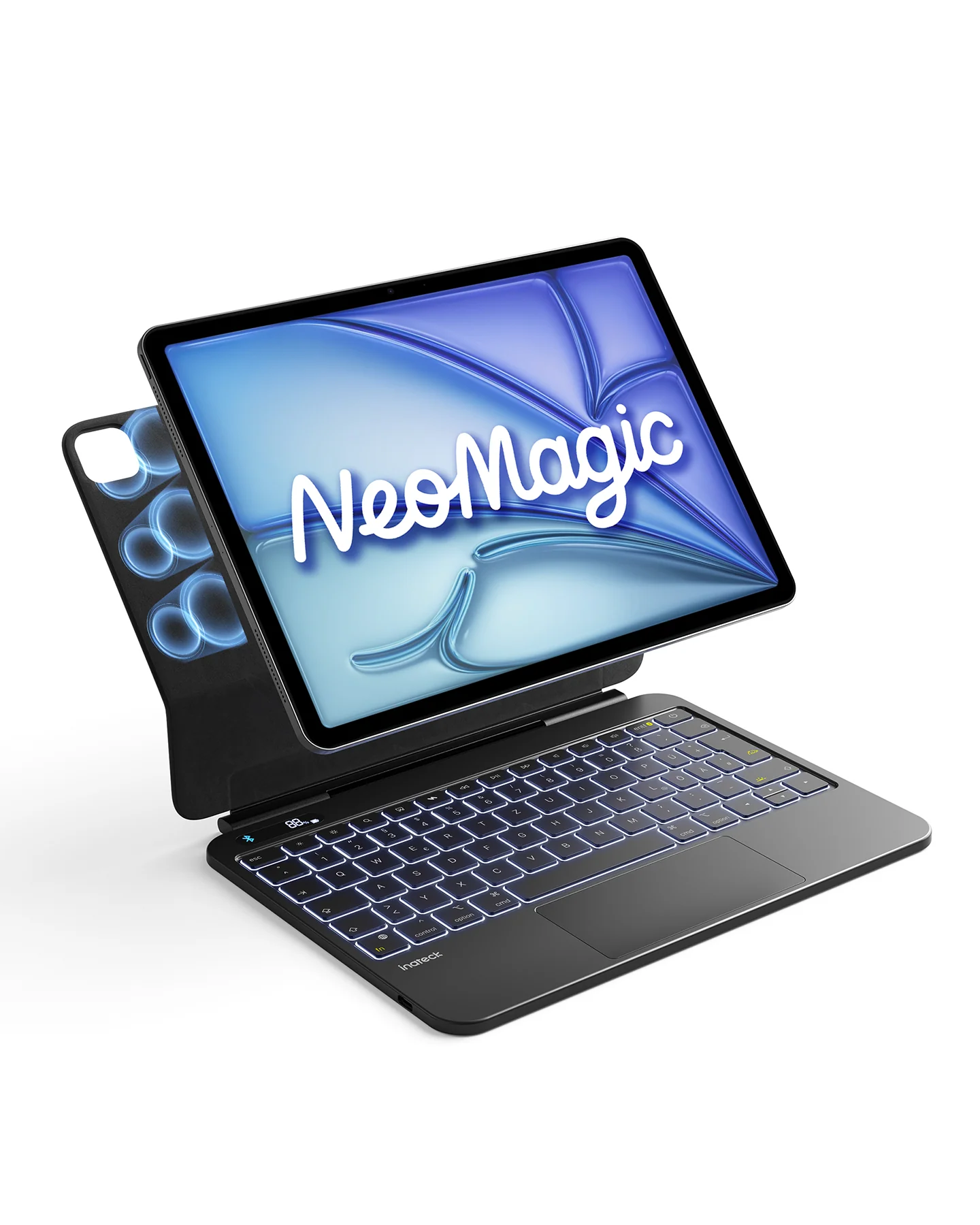 Inateck NeoMagic Magnetische Tastatur Hülle für iPad Air 11 Zoll(2025/2024), Magic Keyboard für iPad Pro 11", KB903-11A - Image 10