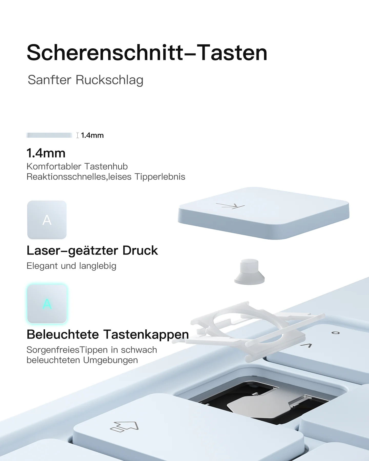 Neo Magic Magnetische Tastaturhülle für iPad Air 11" M4/M3/M2 (2026/2025/2024), iPad Air 5/4, iPad Pro 11" 4/3/2/1, KB09119 - Image 14