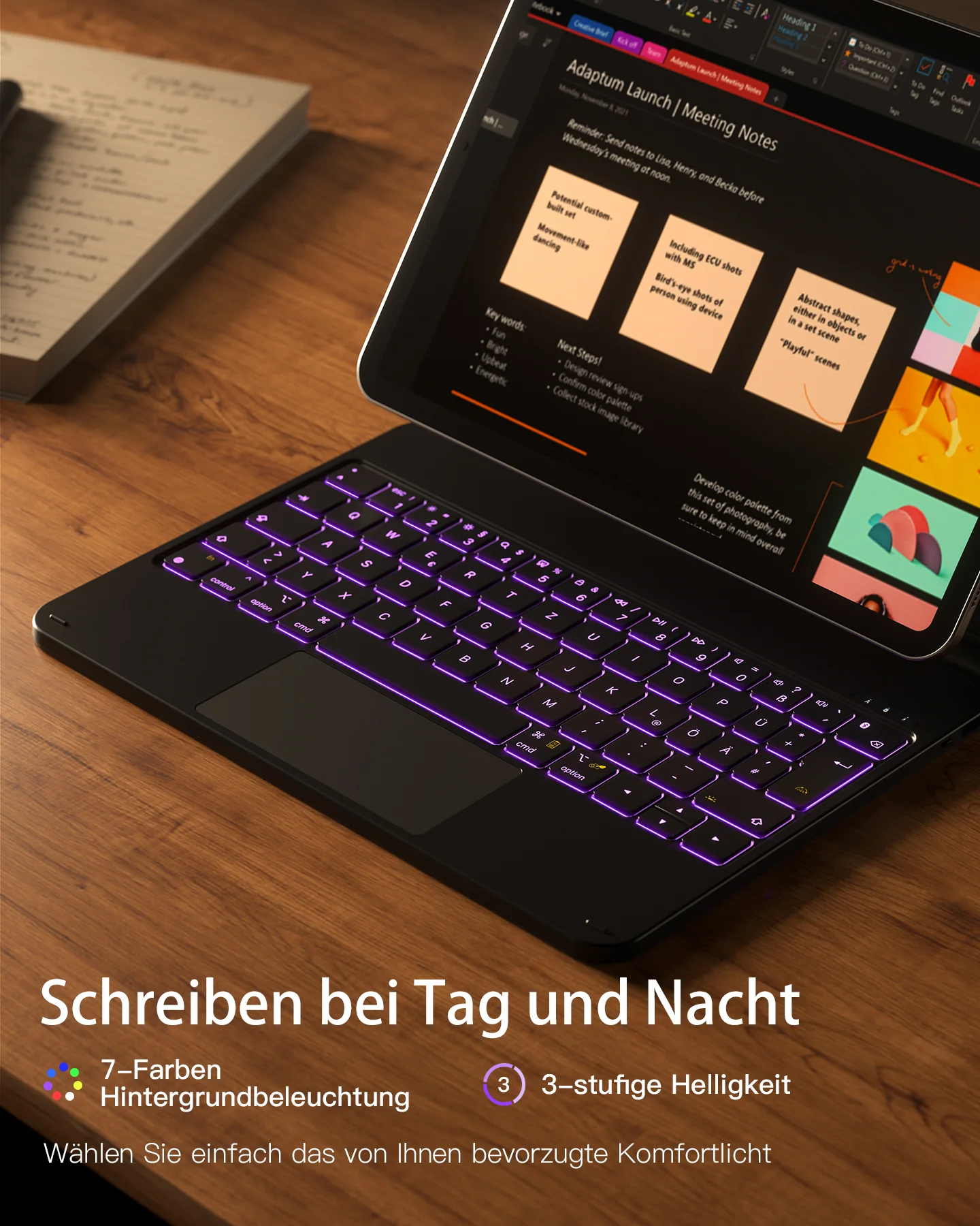 Neo Magic Magnetische Tastaturhülle für iPad Air 11" M4/M3/M2 (2026/2025/2024), iPad Air 5/4, iPad Pro 11" 4/3/2/1, KB09119 - Image 16