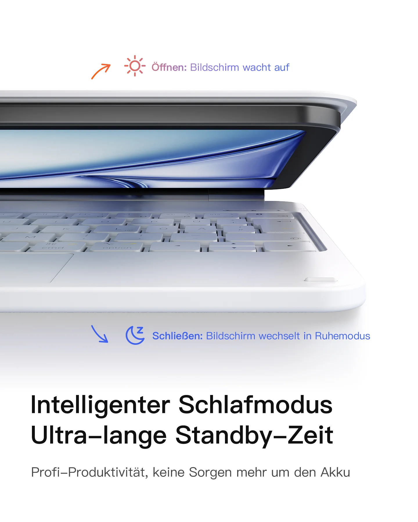 Neo Magic Magnetische Tastaturhülle für iPad Air 11" M4/M3/M2 (2026/2025/2024), iPad Air 5/4, iPad Pro 11" 4/3/2/1, KB09119 - Image 20