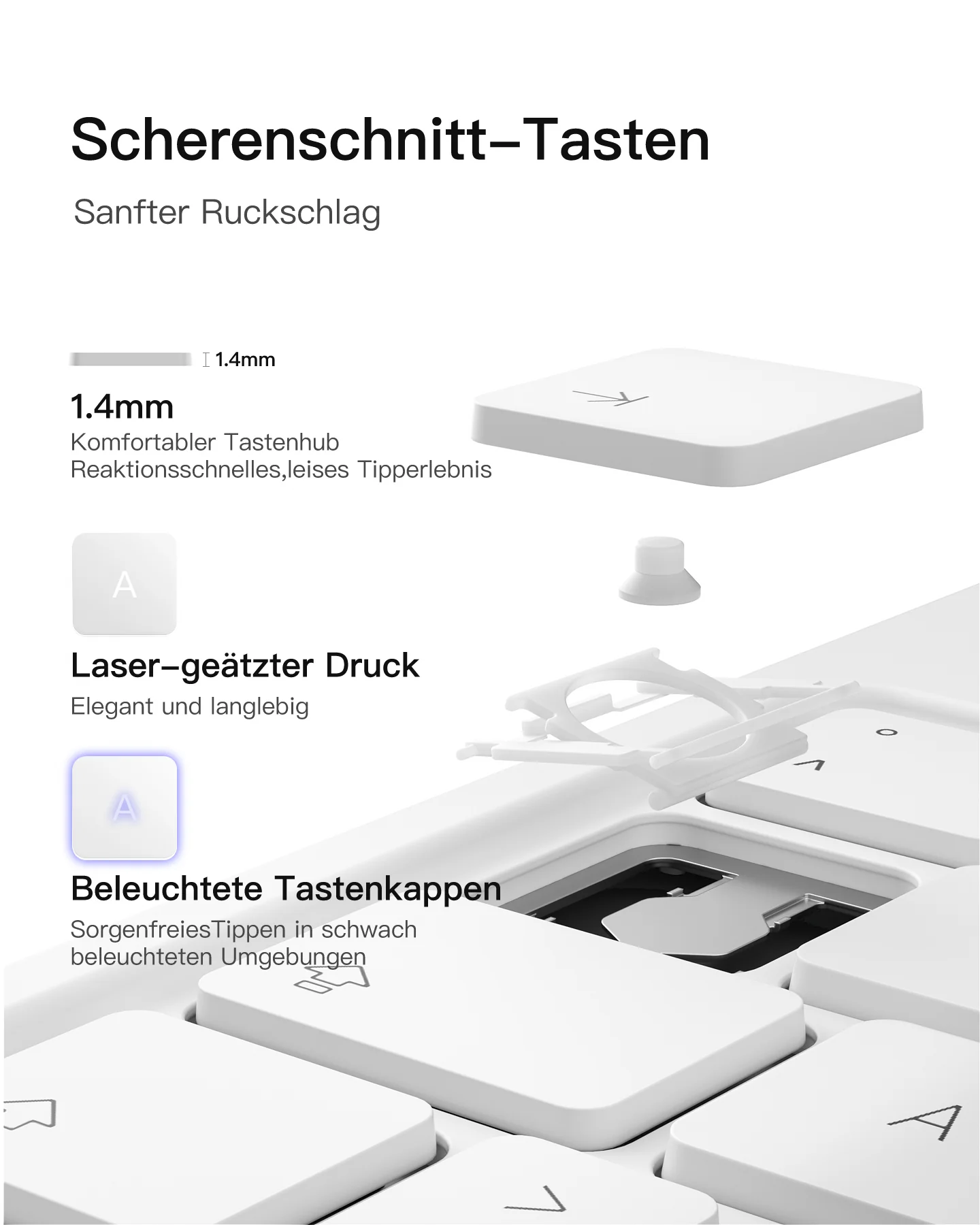 Neo Magic Magnetische Tastaturhülle für iPad Air 11" M4/M3/M2 (2026/2025/2024), iPad Air 5/4, iPad Pro 11" 4/3/2/1, KB09119 - Image 21