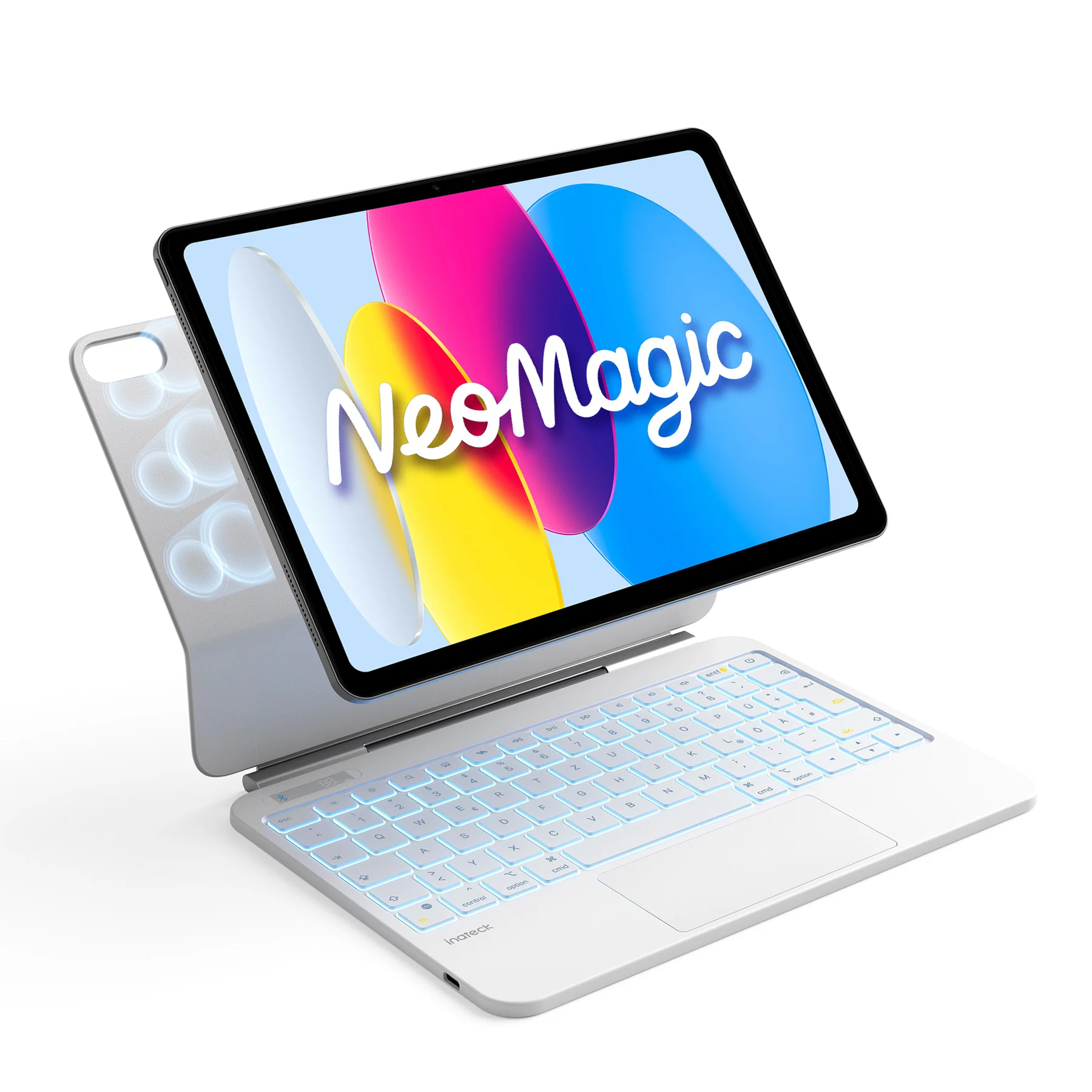 NeoMagic Magnetische Tastatur Hülle für iPad 11/10 Gen 2025 A16 11", QWERTZ, KB903-10 - Image 12