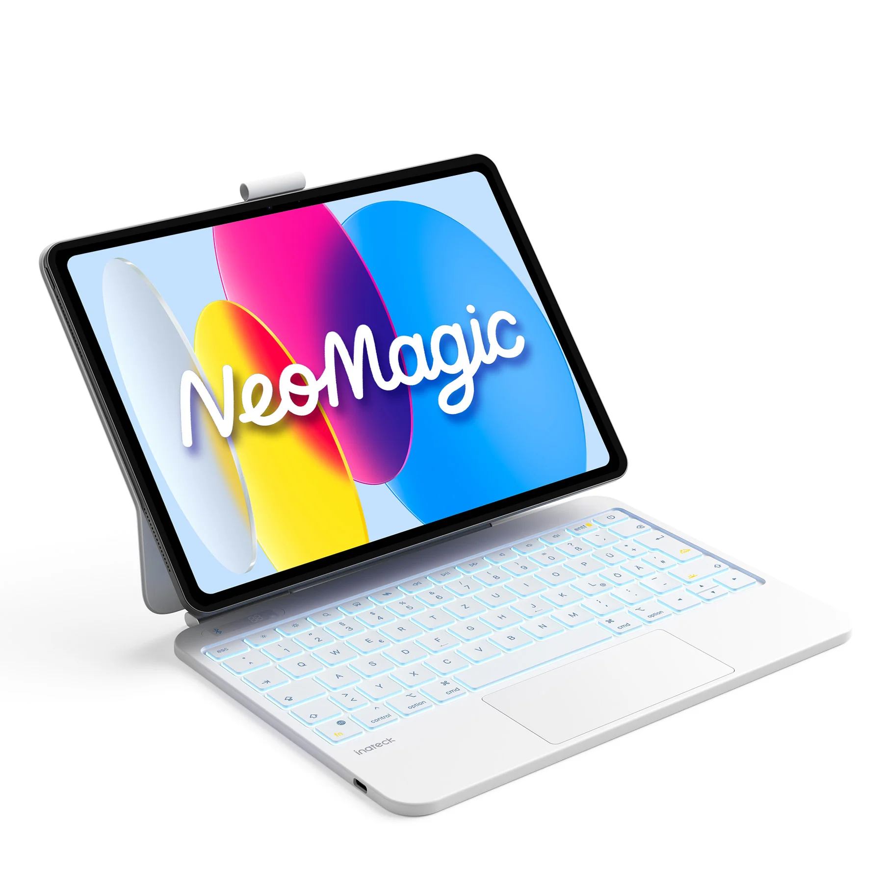 NeoMagic Magnetische Tastatur Hülle für iPad 11/10 Gen 2025 A16 11", QWERTZ, KB903-10 - Image 13
