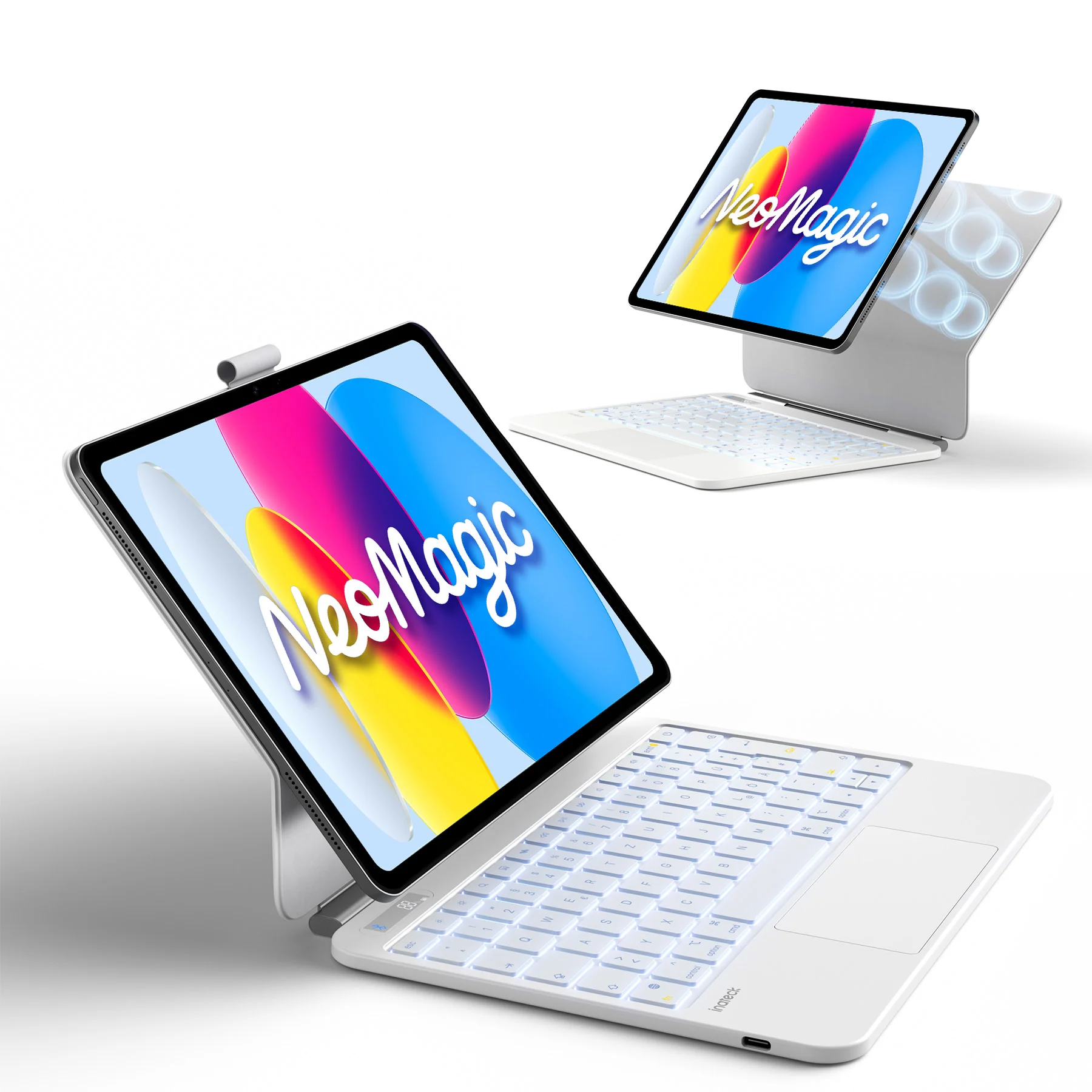 NeoMagic Magnetische Tastatur Hülle für iPad 11/10 Gen 2025 A16 11", QWERTZ, KB903-10 - Image 14