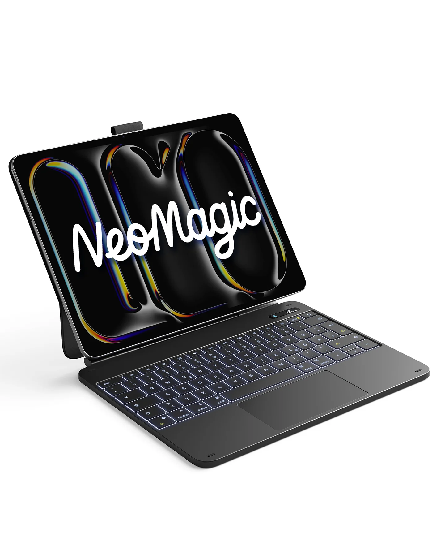 NeoMagic Magnetische Tastatur Hülle für iPad Pro 13 2025/2024(M5/M4),LED Smart Power-Anzeige, QWERTZ, mit Stifthalter, KB903-13P - Image 3