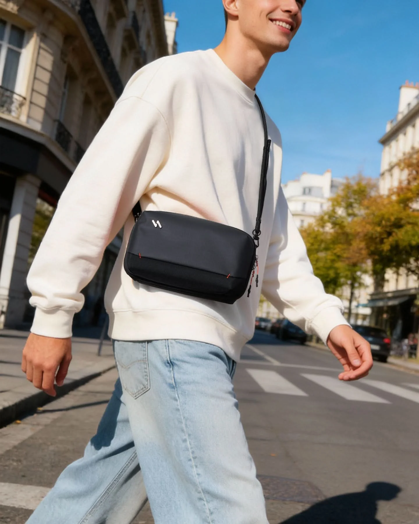 Praktischer Organizer für Elektronisches Zubehör, Spritz Wasserresistente Reisetasche, ABM35S - Image 12