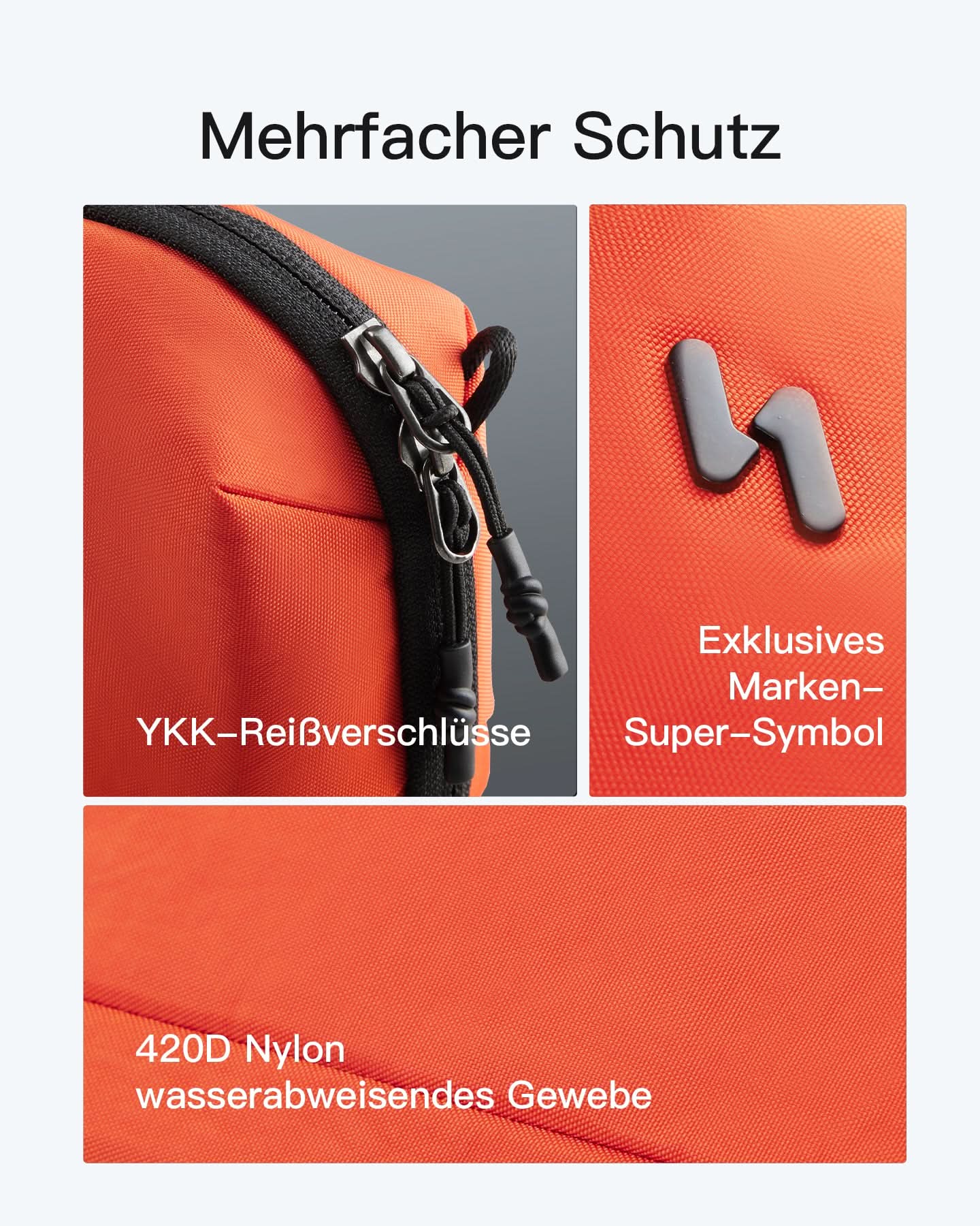 Praktischer Organizer für Elektronisches Zubehör, Spritz Wasserresistente Reisetasche, ABM35S - Image 22