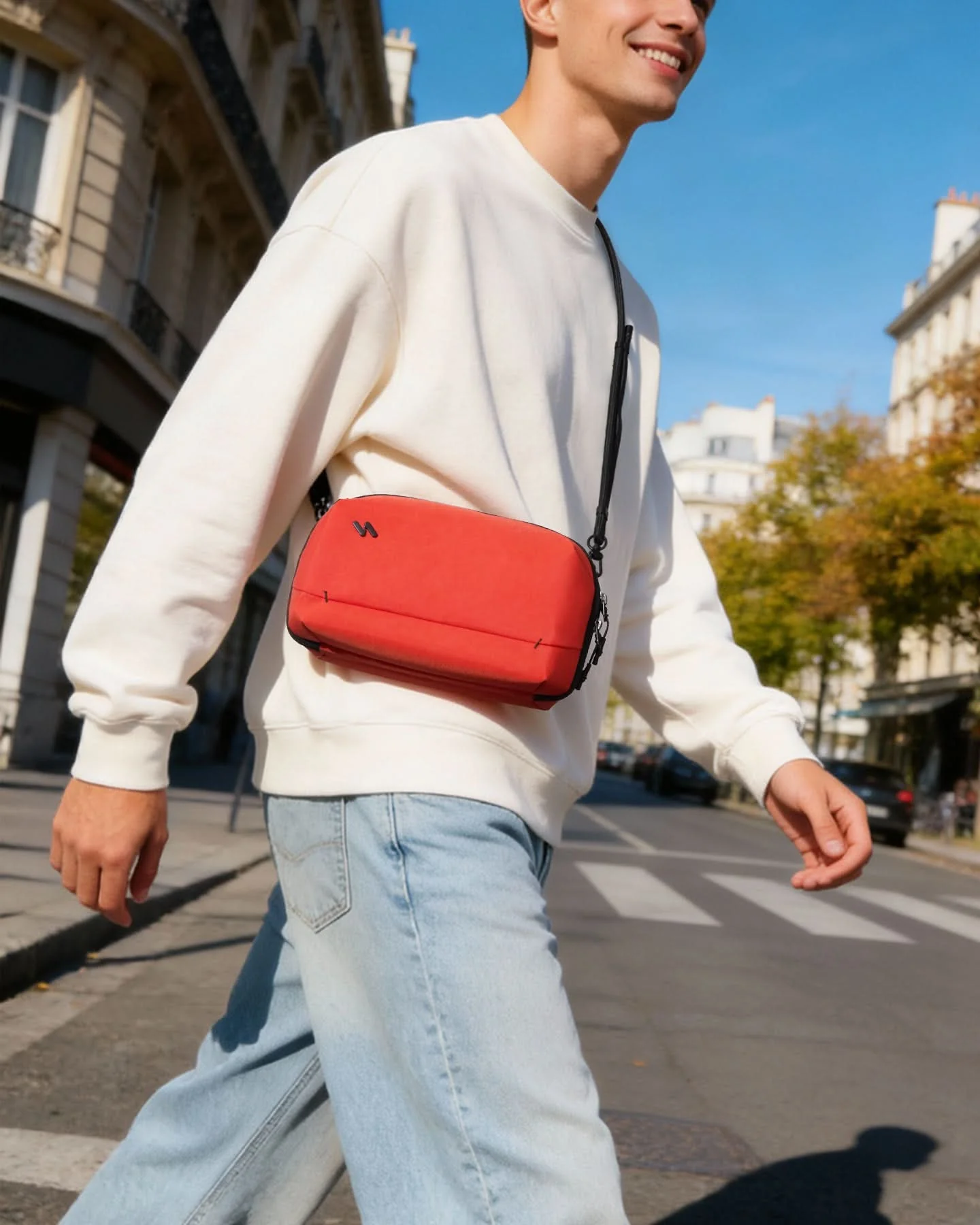 Praktischer Organizer für Elektronisches Zubehör, Spritz Wasserresistente Reisetasche, ABM35S - Image 24