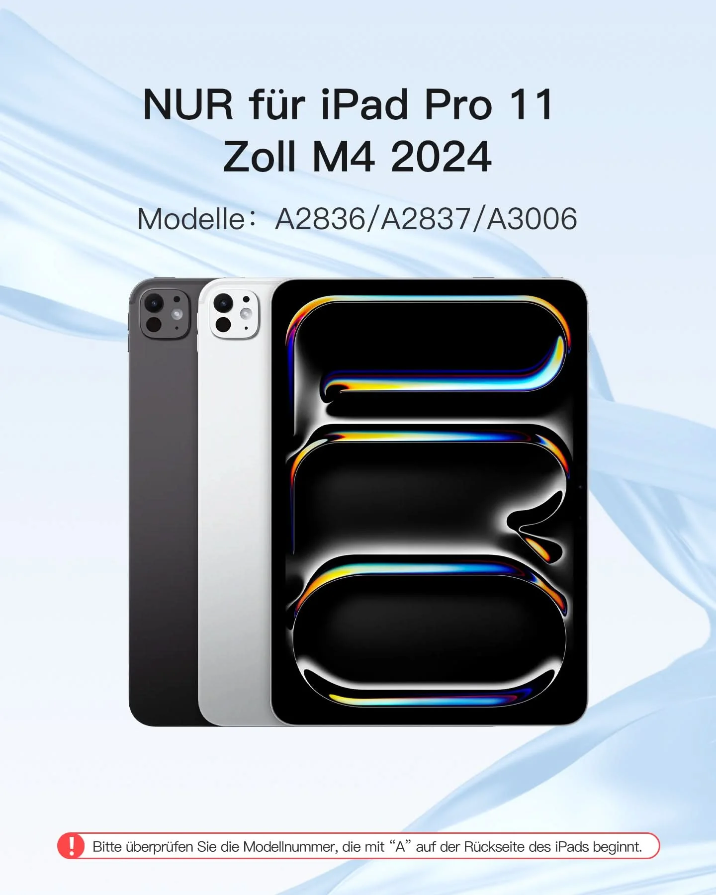 Ultraleicht Schlank Tastatur für iPad Pro 11-Zoll (M4/M5 2024/2025), KB04122-11 - Image 2